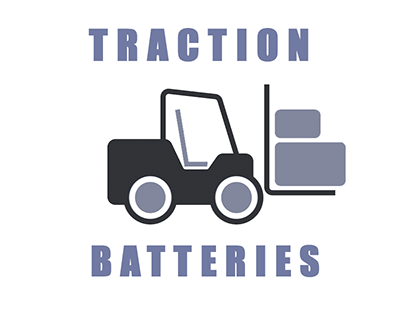 Traction batteries icon