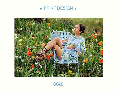 Project thumbnail - SS22 textile prints - Jazmin chebar