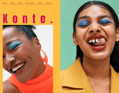 Konte Beauty | Personal Project