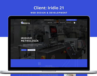 Project: Iridio 21 | Web Design