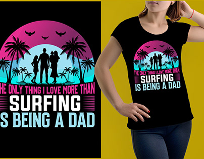 the only thing i love more than surfing is being a dad