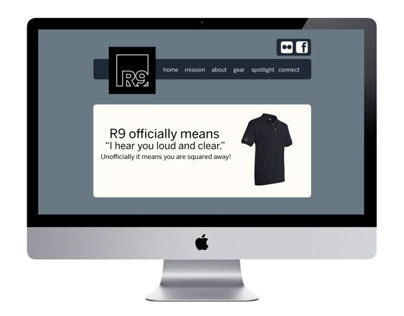 R9 Brand Identity & Site Design