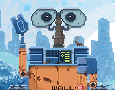 Pixel Wall-E