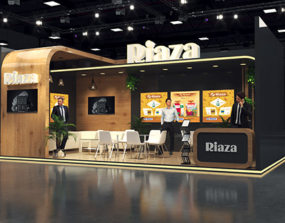 RIAZA Exhibition Stand 3D Booth