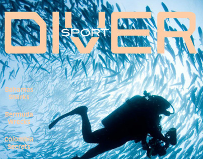 Sport Diver Magazine Rebrand