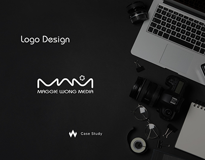 Project thumbnail - Maggie Wong Media - Logo Desing Case Study