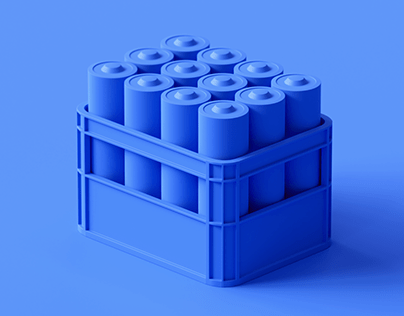 3D installation of batteries
