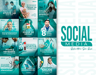 Project thumbnail - Social Media - Laboratório / Clínica