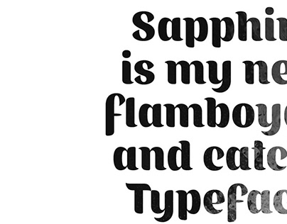 Sapphire Typeface