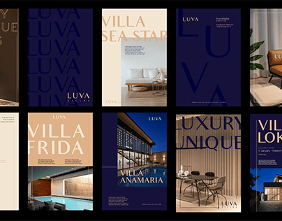 Luva Villas Branding