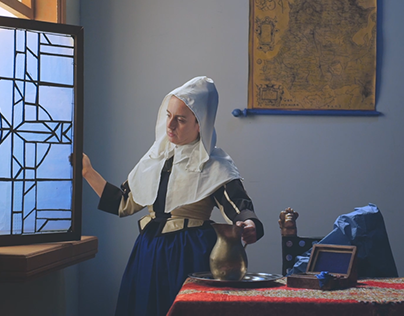 Vermeer Painting Recreation