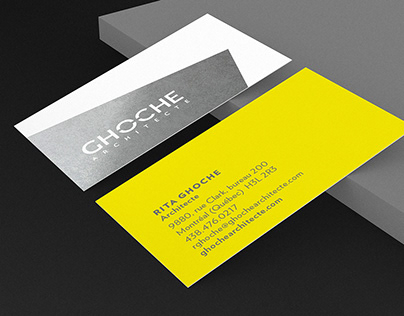 Ghoche architecte - Branding