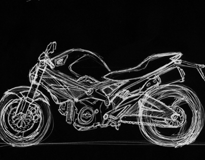 Ilustração - Ducati Monster