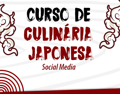 Curso de culinária japonesa (Social Media)