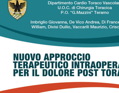 Università dell'Aquila - Medicina - Poster informativo