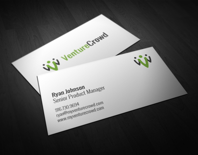VentureCrowd Business Cards
