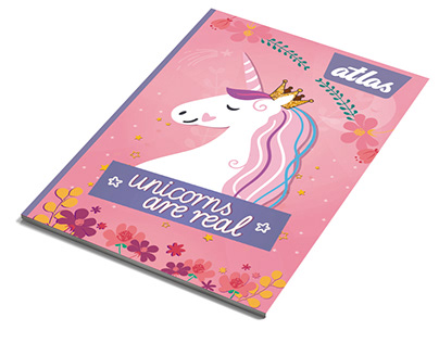 Campaña Escolar - ATLAS - diseño de cuadernos.