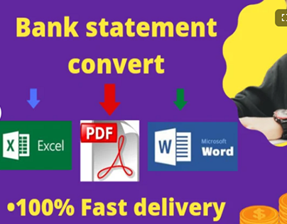 Bank Statement Editing Services