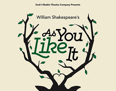 As You Like It Theatre Poster