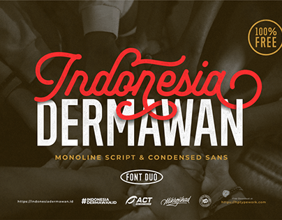 Indonesia Dermawan - Font Duo