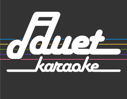 Duet Karaoke Logo, Website, and App