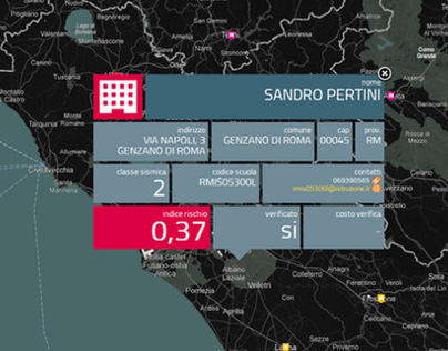 Interactive Map for Wired Italia