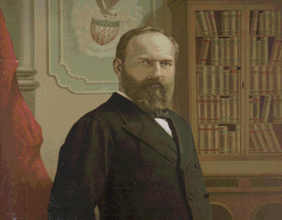 20.) James A. Garfield (1881) (Republican)