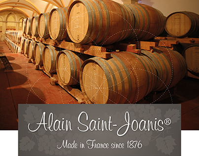 Alain Saint-Joanis • Dépliant Laguiole Wine