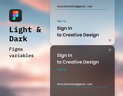 Login page for Creative Design agency