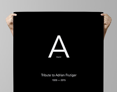 Tribute to Adrian Frutiger
