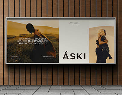 Project thumbnail - ÁSKI brand identity | фирменный стиль