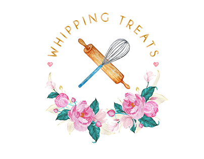 Brand identity design for 'WHIPPING TREATS'