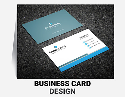 corporate business card design.