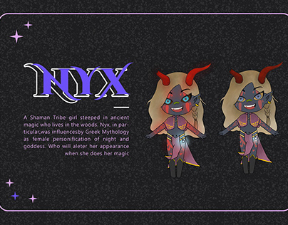 Nyx - Character Turnaround