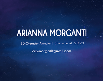 Animation Reel 2023 Arianna Morganti M+R Sparks of Hope
