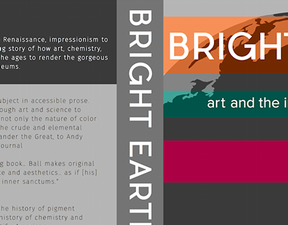 Redesigned Book Cover Bright Earth by Philip Ball