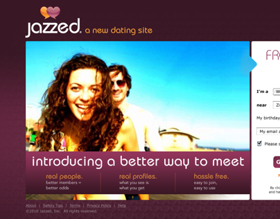 Jazzed Website (@eHarmony)