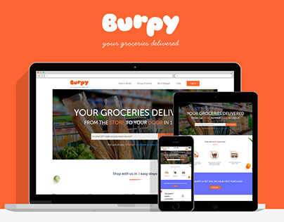 Online Grocery HomePage