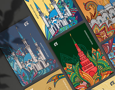 Kazan Kremlin postcards