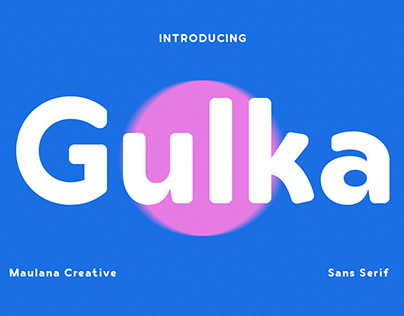 Gulka Sans Serif Font