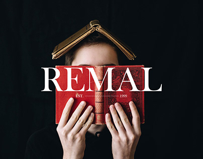Project thumbnail - REMAL (Library & book Store Branding)
