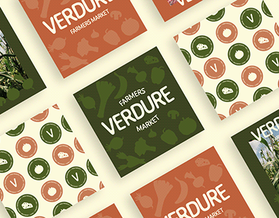 Verdure - Farmers Market Brand Identity Concept