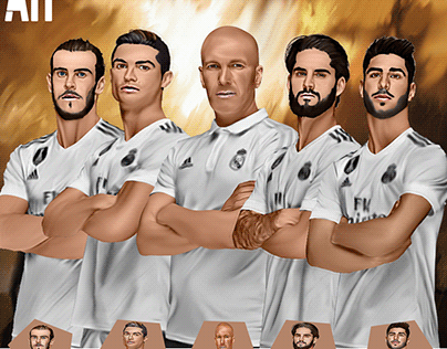 Real Madrid Artwork