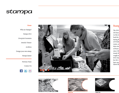Stampa Ireland Website Redesign