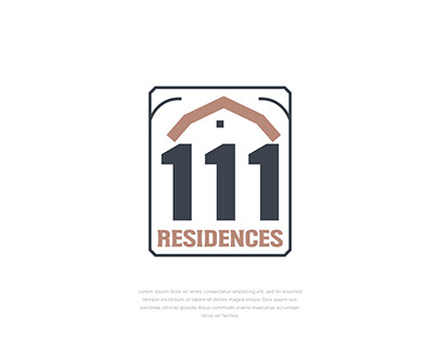 logo design for Residences Apartment Building.