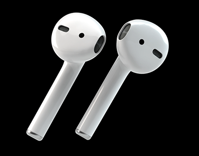 AirPods Animation Render Design Product blender modo