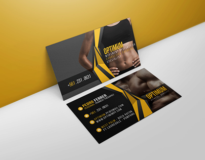 Optimum fitness and mobility / branding & collateral