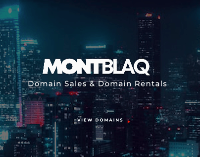 MONTBLAQ Domain Sales and Domain Rentals