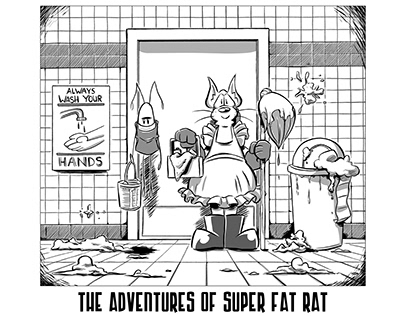 Comic - The Adventures of Super Fat Rat Issue - 00