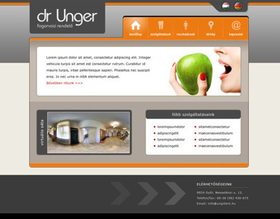 Dental webdesign